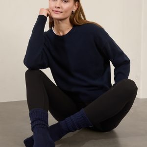 Cloud Scrunch Sock