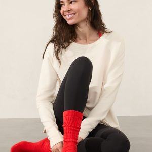 Cloud Scrunch Sock
