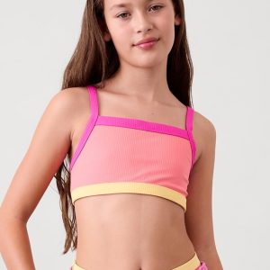 Athleta Girl Reversible Bandeau Bikini Top