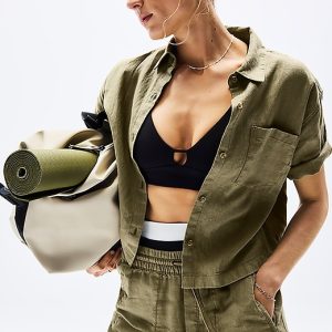 Retreat Linen Short Sleeve Shirt