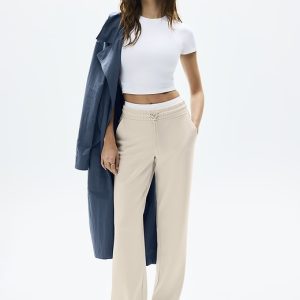 Seasoft Mid Rise Straight Pant