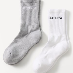 Athleta Everyday Crew Sock 2-Pack