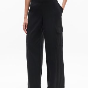 Venice High Rise Wide Leg Cargo Pant