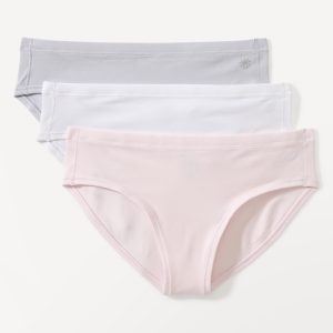 Athleta Girl Right Moves Cotton Bikini Underwear 3-Pack