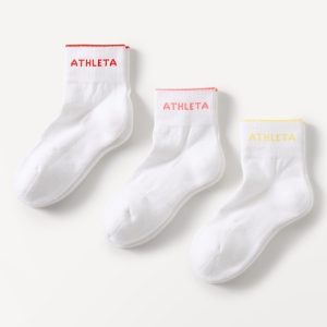 Athleta Everyday Quarter Crew Sock 3-Pack
