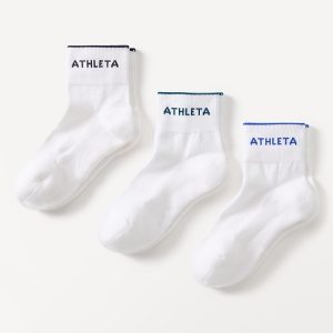 Athleta Everyday Quarter Crew Sock 3-Pack
