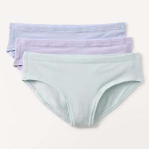 Athleta Girl Right Moves Cotton Bikini Underwear 3-Pack