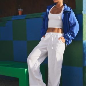 Paradise Mid Rise Wide Leg Pant