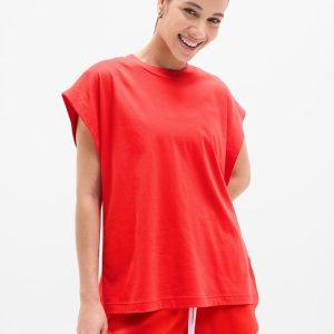 True Cotton Oversized Muscle Tee