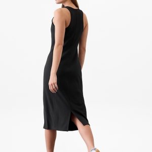 Seasoft Rib Midi Tank Dress