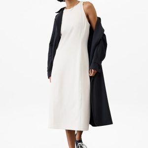 Seasoft Rib Midi Tank Dress