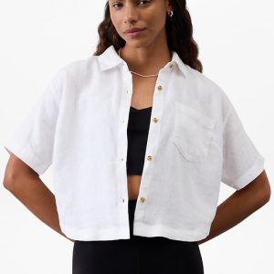 Retreat Linen Short Sleeve Shirt