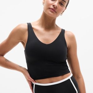 Transcend V-Neck Crop Sports Bra A-C