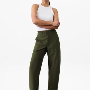 Skyline High Rise Barrel Leg Pant