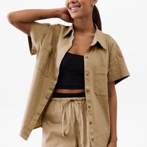 Paradise Oversized Short Sleeve Top