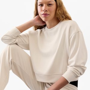 Seasoft Rib Crewneck Sweatshirt