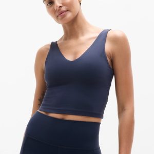 Transcend V-Neck Crop Sports Bra A-C