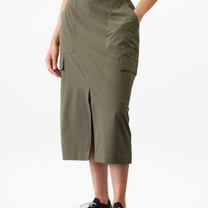 Brooklyn Heights High Rise Cargo Skirt