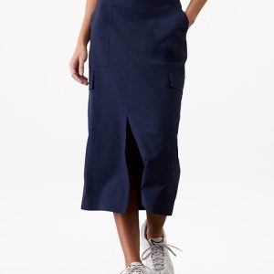 Brooklyn Heights High Rise Cargo Skirt