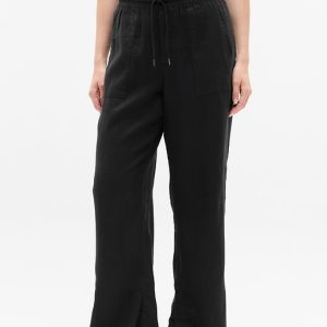 Retreat Linen High Rise Wide Leg Pant
