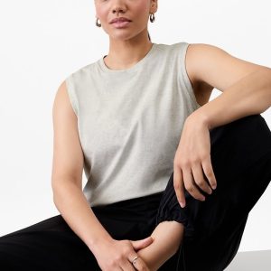 True Cotton Crop Tank