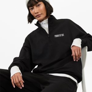Power of She 1/4 Zip Sweatshirt