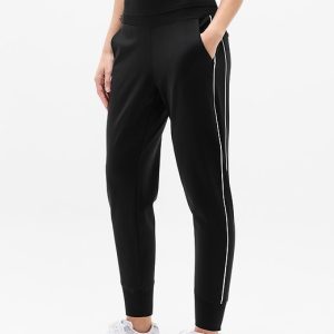 Venice High Rise Track Stripe Jogger