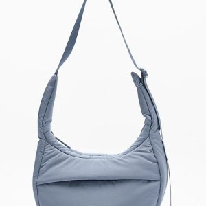 All About Sheen Small Crossbody Hobo Bag