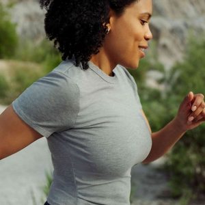 Signature Rib Crop Tee