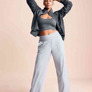 Venice High Rise Wide Leg Pant