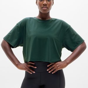 Ultimate Lasercut Crop Tee