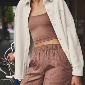Lunar Sheen Utility High Rise Short