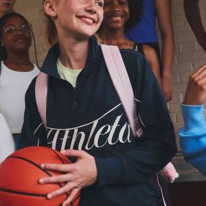 Athleta Girl School Vibes 1/4 Zip Sweatshirt