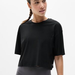 Ultimate Lasercut Crop Tee