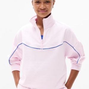 Athleta Girl School Vibes 1/4 Zip Sweatshirt