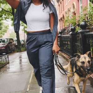 Lunar Sheen Utility Mid Rise Pant
