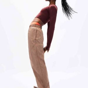 Lunar Sheen Utility Mid Rise Pant