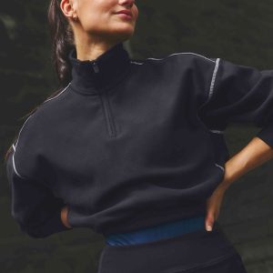 Forever Fleece 1/2 Zip High Hip Sweatshirt