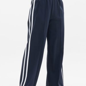 Tempo Mid Rise Wide Leg Track Pant