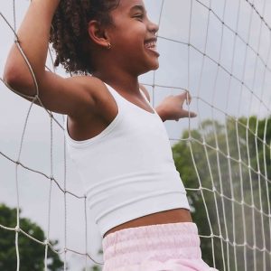 Athleta Girl Rise Above Rib Crop Tank