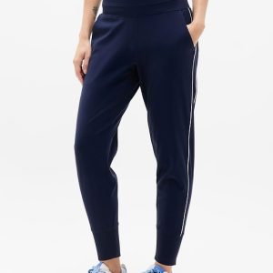 Venice High Rise Track Stripe Jogger