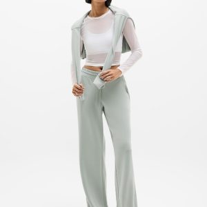 Seasoft Mid Rise Straight Pant